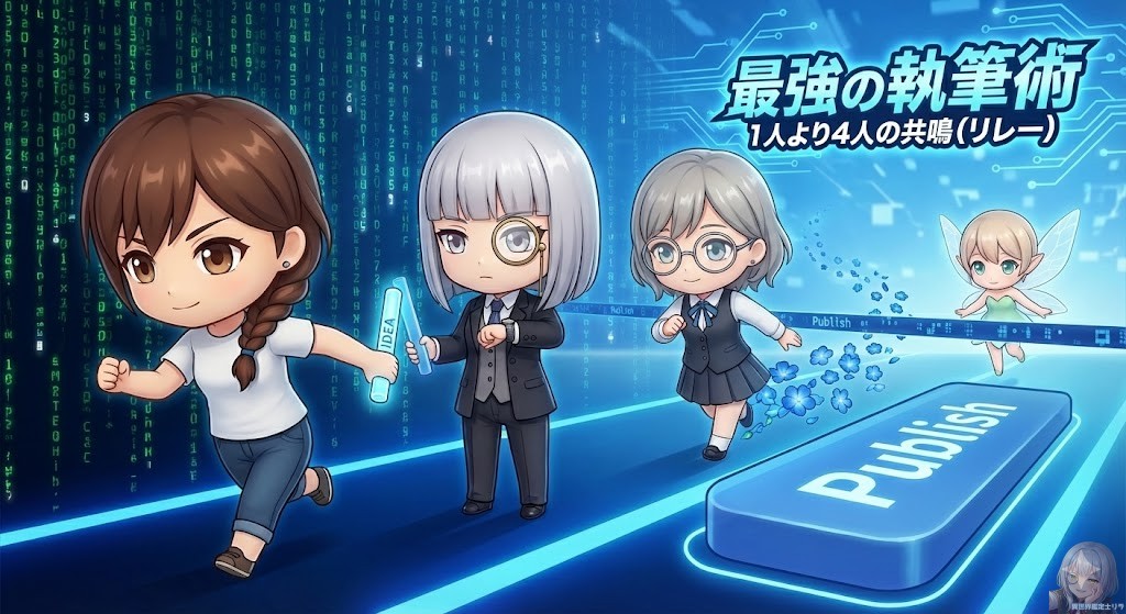 【第3話】1人の天才より4人の共鳴？ ブログ執筆を変える「バトンリレー・システム」の正体