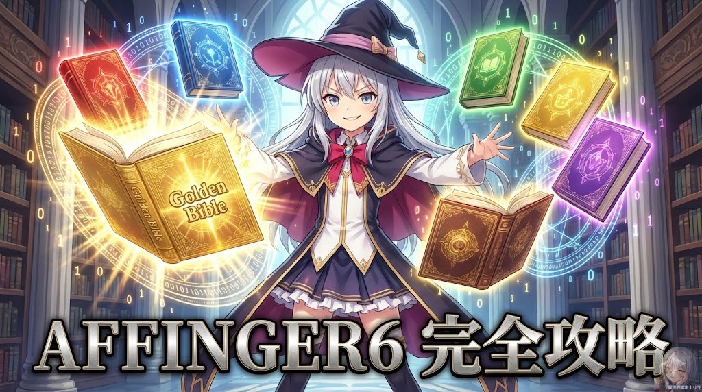 【完全保存版】本気で稼ぐための「AFFINGER6」魔導書。全5回講義＋AI活用術を網羅した最終解